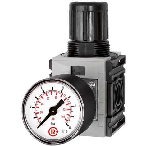 Riegler Druckregler »FUTURA-mini«, Standardmano., BG 0, G 1/4, 0,5-10 bar