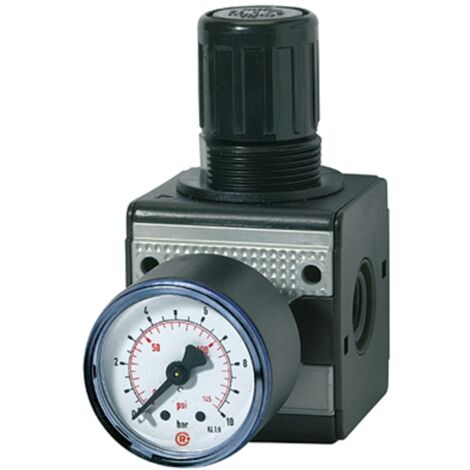 Riegler Druckregler »multifix«, inkl. Manometer, BG 3, G 1/2, 0,1 - 3 bar