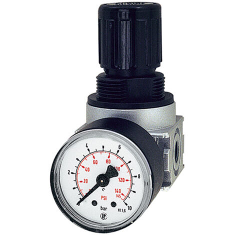 Riegler Druckregler »multifix-mini« inkl. Mano, BG 0, G 1/4, 0,2 - 6 bar