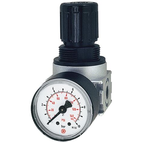Riegler Druckregler »multifix-mini« inkl. Mano, BG 0, G 1/4, 0,5 - 10 bar