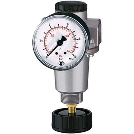 Riegler Druckregler Standard Gewinde inkl. Manometer BG 1 G 1/4 - 100807