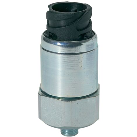 Riegler Druckschalter, Bajonettanschluss, Stahl verz., G 1/8, 10-70 bar