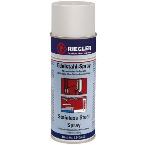 Riegler Edelstahl-Spray, Temperatur max. 300 °C, 400 ml