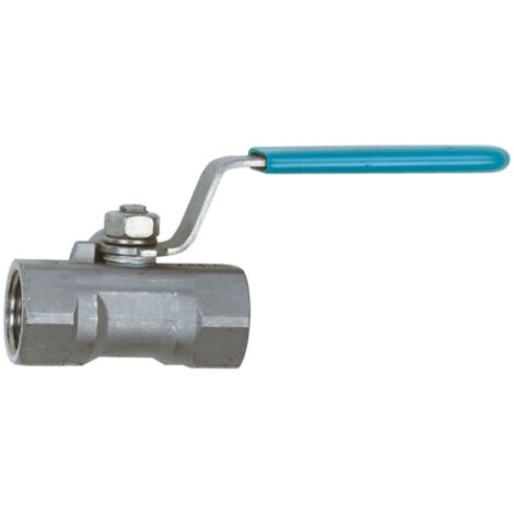 Riegler Edelstahlkugelhahn 1.4408, 1-teilig, kl. Baureihe, G 3/4, DN 20