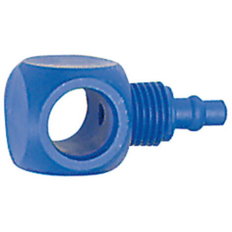 Riegler Einfach-Ringstutzen, für G 1/4, für Schlauch 6/4 mm, POM