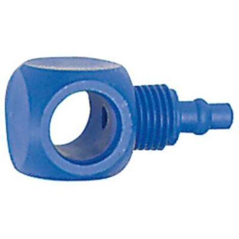 Riegler Einfach-Ringstutzen, für G 1/4, für Schlauch 8/6 mm, POM