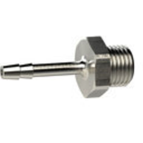 Riegler Einschraubschlauchtülle, G 1/4 a., für Schlauch LW 9, SW 17, MS v.