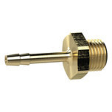 Riegler Einschraubschlauchtülle, G 1/4, für Schlauch LW 8 mm, SW 17, MS