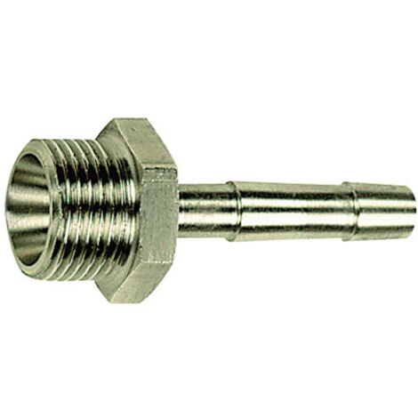 Riegler Einschraubschlauchtülle, G 1/8 a., für Schlauch LW 6, ES 1.4571