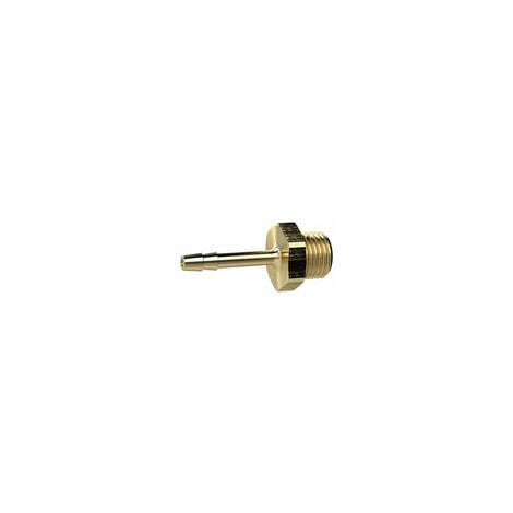 Riegler Einschraubschlauchtülle, G 1/8, für Schlauch LW 4 mm, SW 14, MS