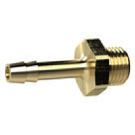 Riegler Einschraubschlauchtülle, G 3/8 links, für Schl. LW 6 mm, SW19, MS