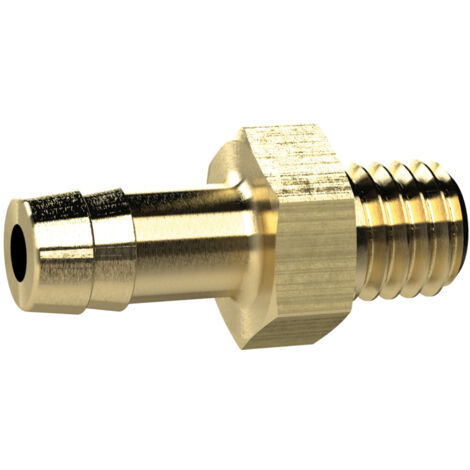 Riegler Einschraubschlauchtülle, M3, für Schlauch LW 3 mm, SW 5, MS