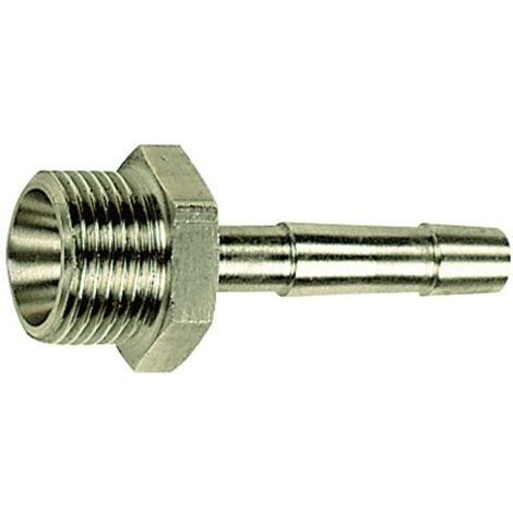 Riegler Einschraubschlauchtülle, M5 a., für Schlauch LW 6, ES 1.4571