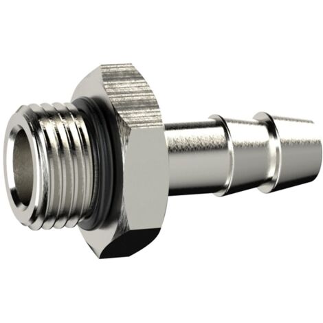 Riegler Einschraubschlauchtülle, O-Ring, G 1/2, Schlauch LW 19, MS vern.