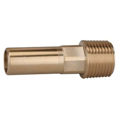 Riegler Einschraubstutzen, MS, 3/4 BSPT, f. Rohr Außen-ø 22 mm