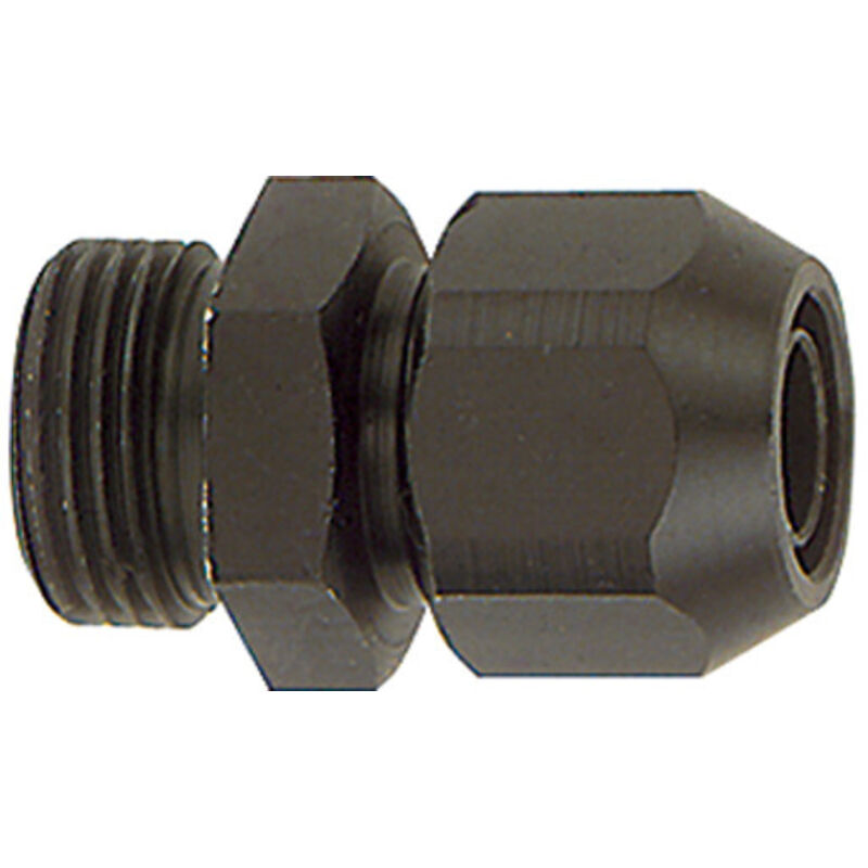Einschraubverschraubung, Alu, für PVC-Gewebeschlauch 15x9, g 1/2 - Riegler