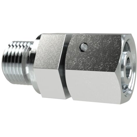 Riegler Einst.-Ger.-Einschraubvers., M14x1,5a., Rohr-AØ8mm, Stahl verz.