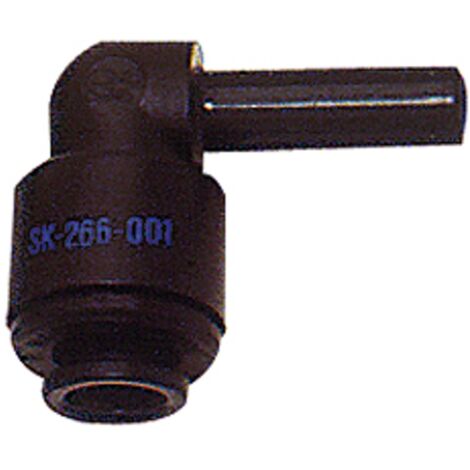 Riegler Einsteck-Winkelverbinder POM, Stutzen 22 mm, Schlauch-Außen-Ø 22