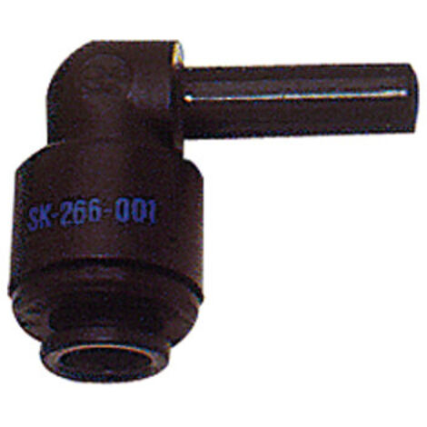 Riegler Einsteck-Winkelverbinder POM, Stutzen 4 mm, Schlauch-Außen-Ø 4