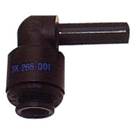 Riegler Einsteck-Winkelverbinder POM, Stutzen 8 mm, Schlauch-Außen-Ã˜ 8