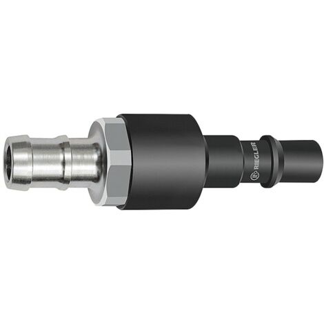 Riegler Einstecktülle für Kupplungen NW 11, RSV, ISO 6150 C, Stahl, LW 16
