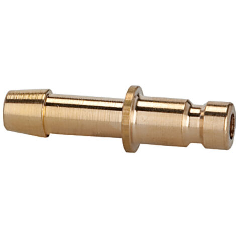 Riegler Einstecktülle für Kupplungen NW 2,7, Messing blank, Tülle LW 3