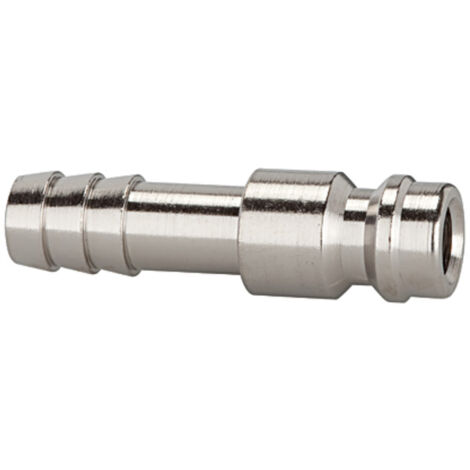 Riegler Einstecktülle für Kupplungen NW 5, Messing vernickelt, Tülle LW 6