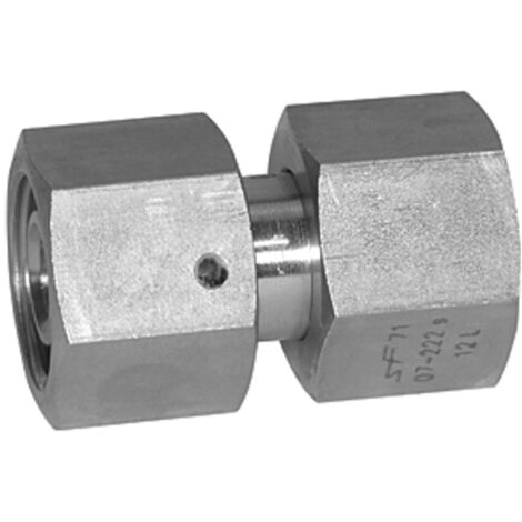 Riegler Einstellbare gerade Verschraubung, Dichtkegel, ES 1.4571 Ø 8 mm