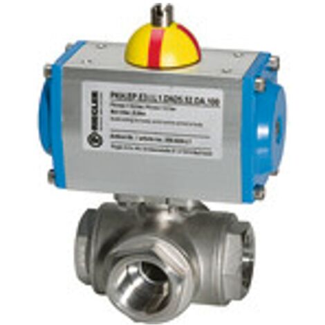 Riegler ES-Kuha, pneumat. Stellantrieb doppeltwirk., T5, Rp 3/4