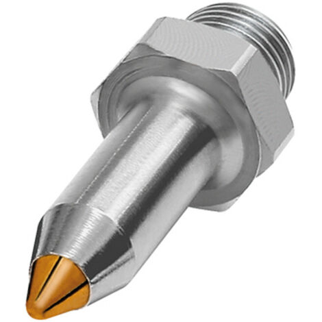 Riegler Feinstrahldüse 1/2 - 27 UNS, Stahl vern., MS, Düsen-Außen-ø 10 mm, 29.101