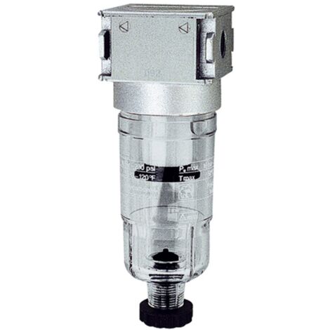Riegler Filter »multifix-mini«, mit PC-Behälter, 5 µm, BG 0, G 1/4