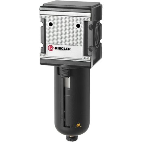 Riegler Filter »multifix«, PC-Behälter, Schutzkorb, 5 µm, BG 4, G 1, HA