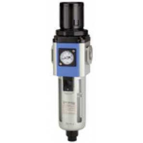 Riegler Filterregler »G«, PC-Beh., 5 µm, BG 300, G 3/8, 1,5 - 9 bar, VA