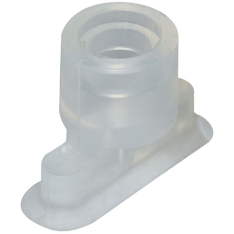 Riegler Flachsauger oval, SGO Ã¸: 7x3,5, Silikon