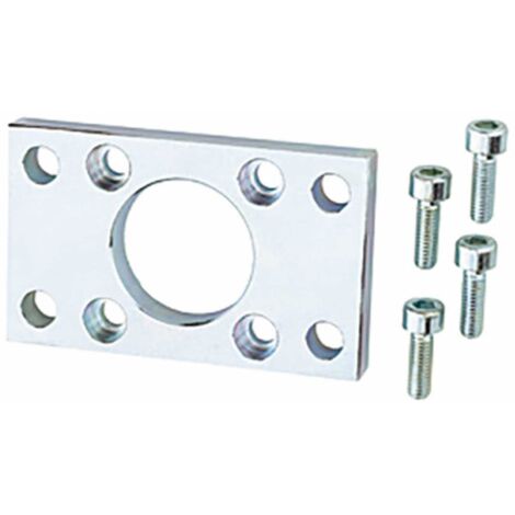 Riegler Front- oder Bodenflansch, ISO 15552, ISO 21287, Kolben-Ø 40
