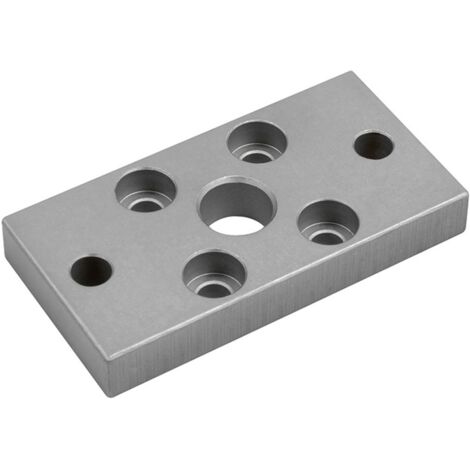 Riegler Front- oder Bodenflansch, ISO 21287, UNITOP, Kolben-Ã˜ 25