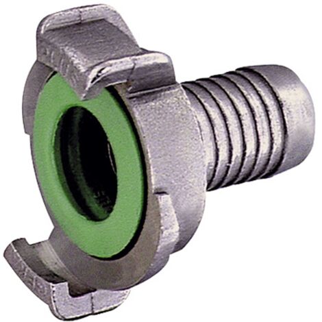 Riegler GEKA-Schlauchstück, starr, Edelstahl, LW 19
