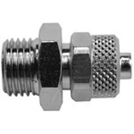 Riegler Gerade Einschraubverschraubung, G 1/8 a., für Schlauch 5/3