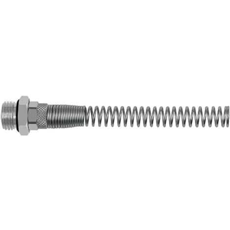 Riegler Gerade Einschraubverschraubung, Knickschutzfür, Schl. 10/8, G1/2a.