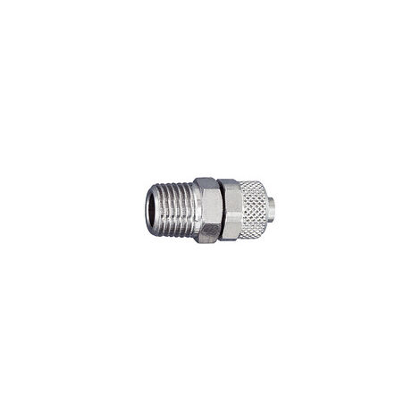 Riegler Gerade Einschraubverschraubung,  R 1/8 a., für Schlauch 5/3
