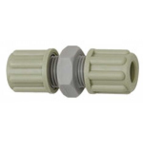 Riegler Gerade Schlauchverbindung, für Schlauch 6/8 mm, SW 19, PA
