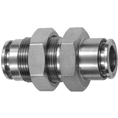Riegler Gerade Schott-Steckverbindung, M11x0,75, ES 1.4404