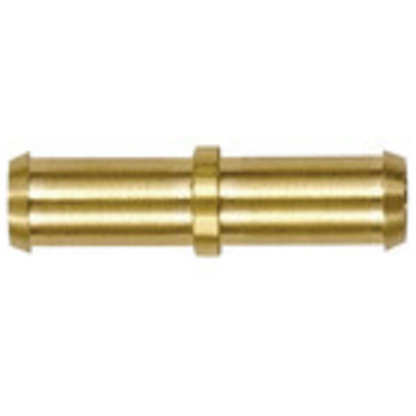 Riegler Gerader Schlauchverbindungsstutzen, für Schlauch LW 4 mm, Messing