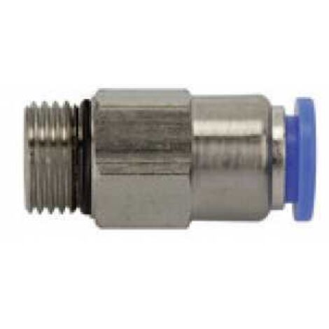 Riegler Gerades Rückschlagventil »Blaue Serie« Schl.-Gew., G 3/8 a. Ã˜12mm