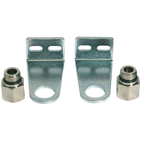 Riegler Haltewinkelsatz für Wegeventile, Höhe 30,0 mm, G 1/4