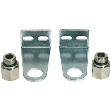 Riegler Haltewinkelsatz für Wegeventile, Höhe 60,0 mm, G 1/4