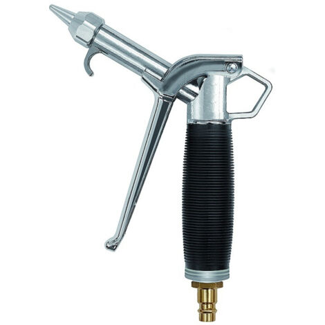 Riegler Hochleistungs-Blaspistole Typhoon, Alu, Stecker NW7,2, Geräsuchd.