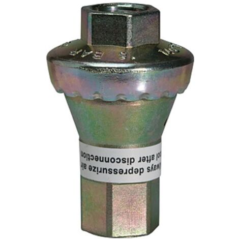 Riegler Inline-Druckregler, 2 x IG, ohne Sekundärentlüftung, G 1/4, 4 bar