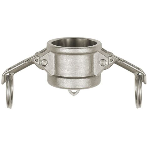 Riegler Kamlok-Verschlusskappe, Typ DC, ES 1.4401, für Stecker-Ø 54 mm