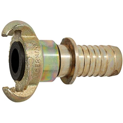 Riegler Klauenkupplung, LW 25 (1"), DN 19, mit Sicherungsbund, drehbar